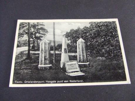 Vaals Zuid Limburg Drielandenpunt.Hoogste punt van Nederland